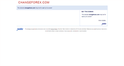 Desktop Screenshot of changeforex.com